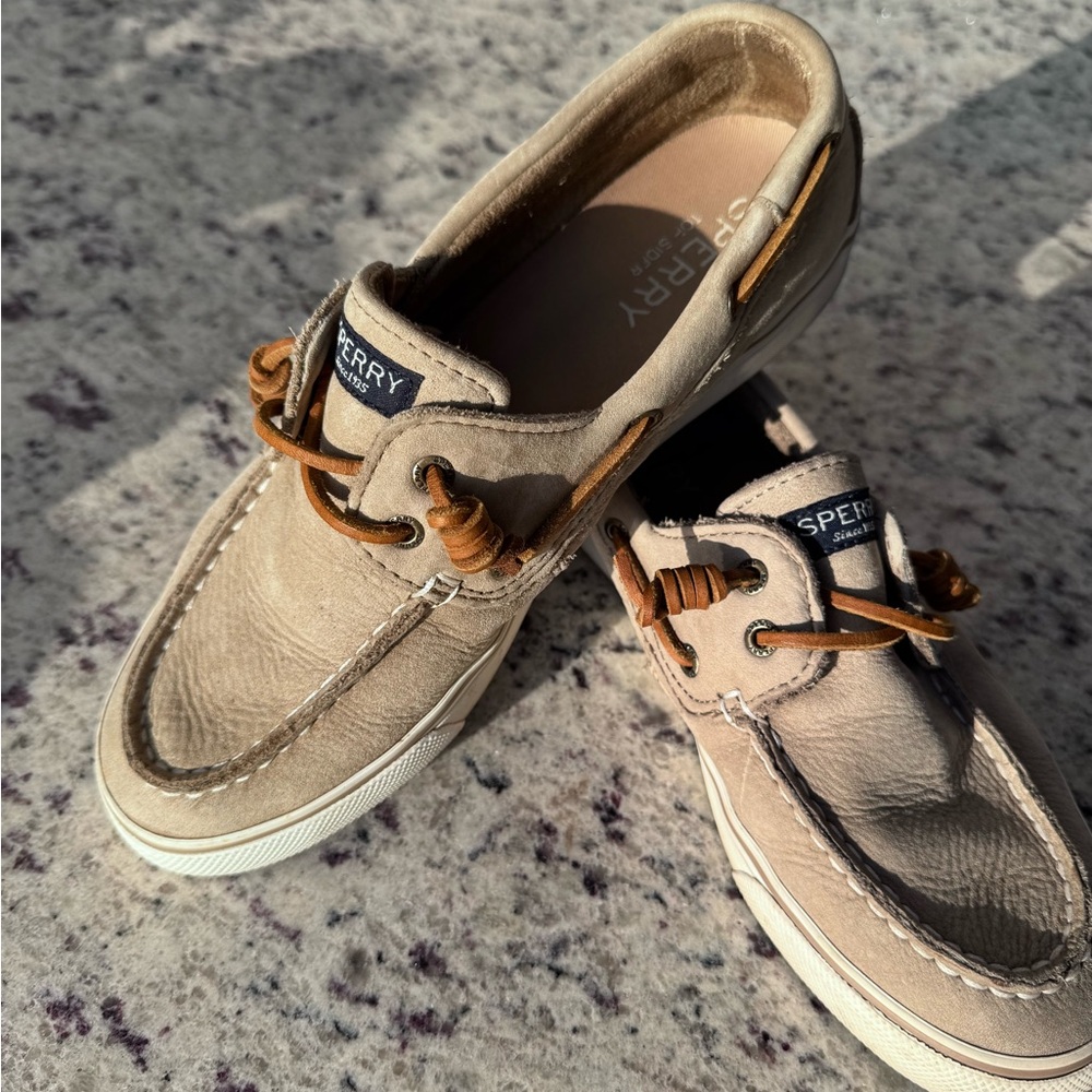 Sperry Women’s Khaki Boat Shoes